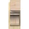 Ekena Millwork Olympic Block Rough Sawn Outlooker, Douglas Fir, 8"W x 18"D x 18"H OUT08X18X18OLY05RDF - alternate 3